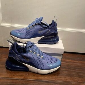 Size 4.5 youth Nike sneaker in blue